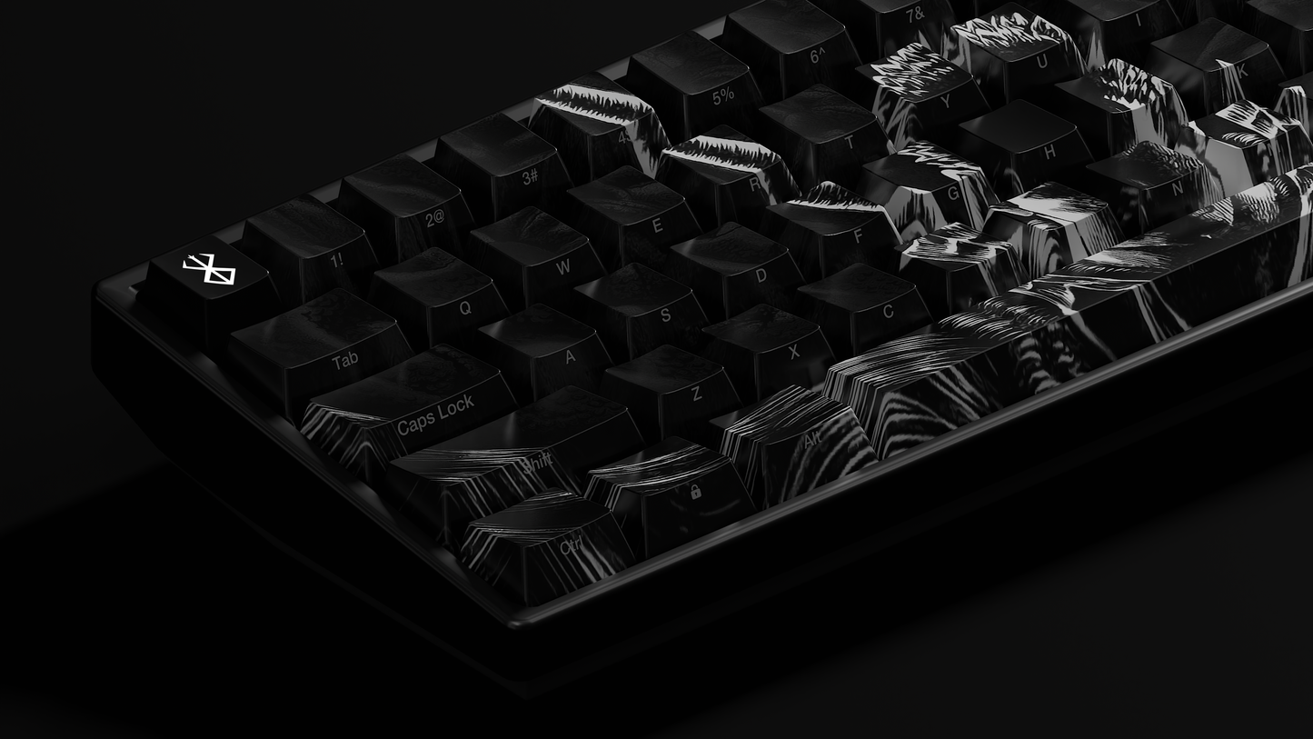 Berserk Keycaps - Black and White